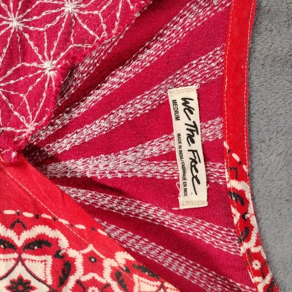 We The Free Free People Thunder Road Oversized Tee Women’s Size M - Picture 5 of 9